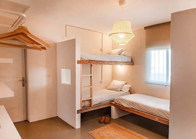habitación literas The wild house
